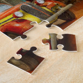 Puzzle Gare-essence - Livraison fraîche à Pie Town 1940 (Côté)