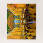 Puzzle Gare Grand Central de Brooklyn.Salutations de Noël (Vertical)