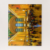 Puzzle Gare Grand Central de Brooklyn.Salutations de Noël (Vertical)