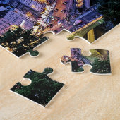 Puzzle Gargolyse Surplombe Paris La Nuit (Côté)
