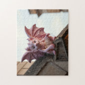Puzzle Gargouille rose (Vertical)