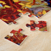 Puzzle Garland d'automne, peinture colorée, (Côté)