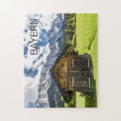 Puzzle Garmisch Partenkirchen Bavaria Alpes Panorama (Vertical)