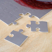 Puzzle Gâteau à la Mousse au chocolat blanc aux fraises (Côté)