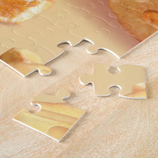 Puzzle Gâteau à l'ananas (Côté)