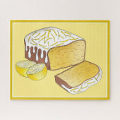 Puzzle Gâteau citron Pound Pâte de gâteau Cuisine britann (Horizontal)