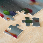 Puzzle Gâteau d'anniversaire arc-en-ciel (Côté)
