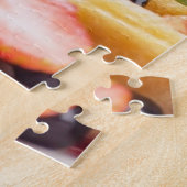 Puzzle Gâteau de gaufre avec la baie fraîche (Côté)