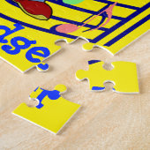 Puzzle Gâteau de guitare pour la musique d'anniversaire d (Côté)