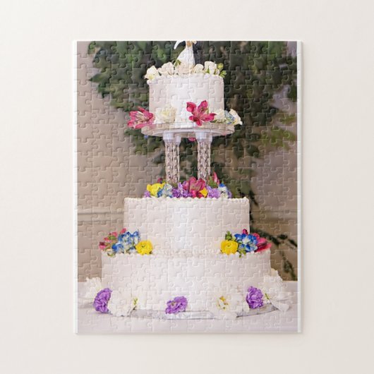 Puzzle Gâteau de mariage (Vertical)