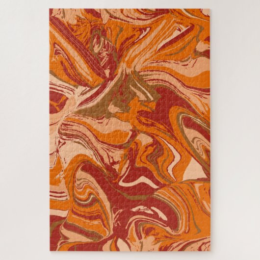 Puzzle Gâteau orange (Vertical)