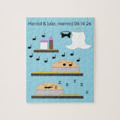 Puzzle Gâteaux mariages avant le givre (Vertical)