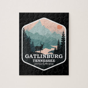 Puzzle Gatlinburg Tennessee Great Smoky Mountains Hiking