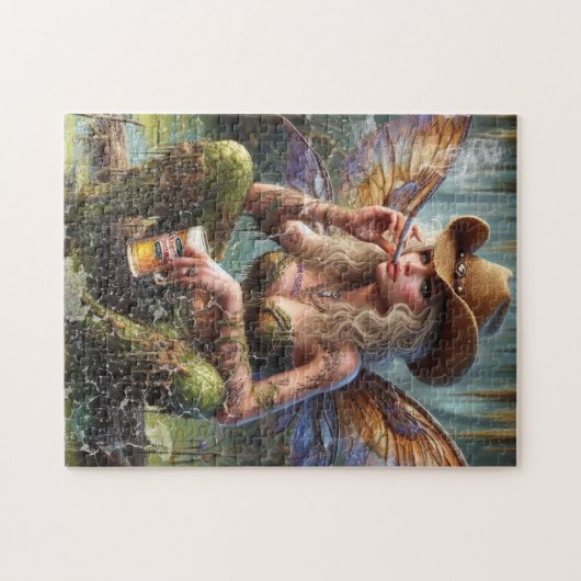 Puzzle Gator Swampfairy (Horizontal)