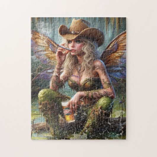 Puzzle Gator Swampfairy (Vertical)