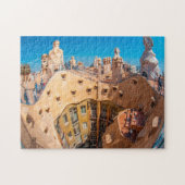Puzzle Gaudi Architecture Barcelone. (Horizontal)