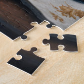 Puzzle Gaufres avec des bananes (Côté)