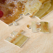 Puzzle gaufres faites maison avec des curry pour dent suc (Côté)