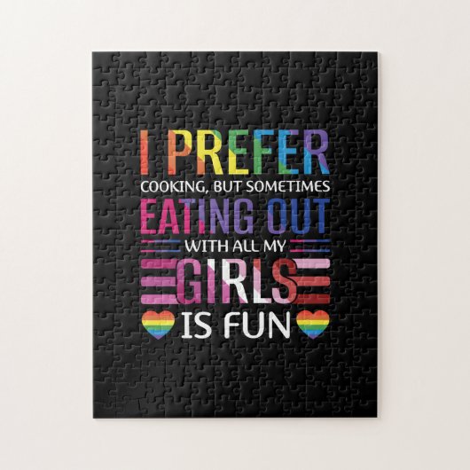Puzzle Gay Bisexual Pride Flag LGBTQ (Vertical)