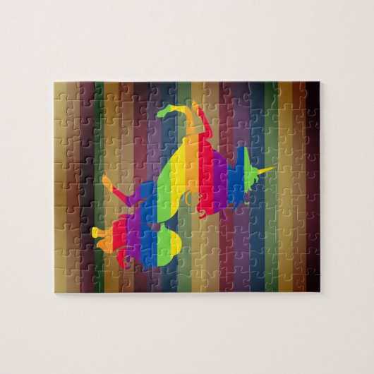 Puzzle Gay Unicorn (Horizontal)