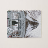 Puzzle Gazebo dans la neige (Horizontal)
