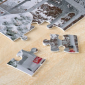 Puzzle Gazebo dans la neige (Côté)