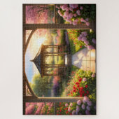 Puzzle Gazebo dans le jardin (Vertical)