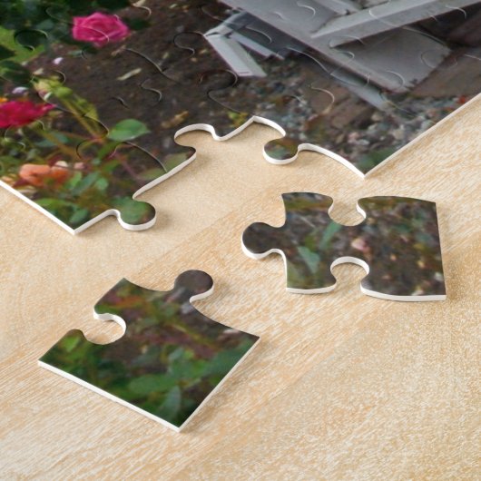 Puzzle Gazebo jardin d'été (Côté)