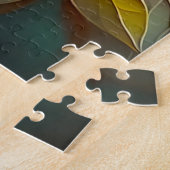 Puzzle Geai à ailes de sarcelle à touffe blanche oiseau d (Côté)