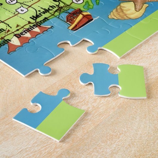 Puzzle géant de Cape Cod (Côté)
