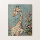 Puzzle Géant doux personnalisé (Vertical)