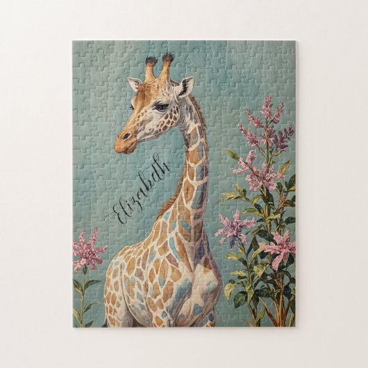 Puzzle Géant doux personnalisé (Vertical)