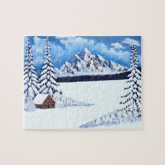 Puzzle géant Hiver merveilleux (Horizontal)