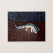 Puzzle Gecko de couleur arc-en-ciel (Horizontal)