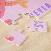 Puzzle Gecko Gecko Lizard Fille Anniversaire Jigsaw Puzzl (Côté)