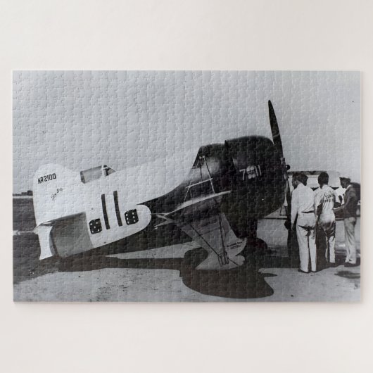Puzzle Gee Bee R-1 No.11 - Golden Age Air Racer (Horizontal)