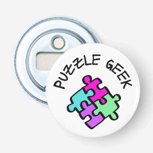 Puzzle Geek Button Flesopener