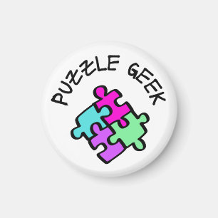 Puzzle Geek Magneet
