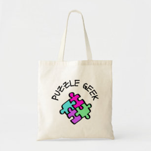 Puzzle Geek Tote Bag