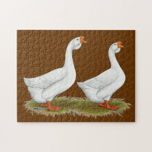 Puzzle Geese de l'Afrique blanche (Horizontal)
