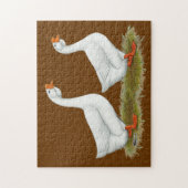 Puzzle Geese de l'Afrique blanche (Vertical)