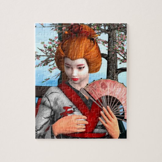 Puzzle Geisha (Vertical)