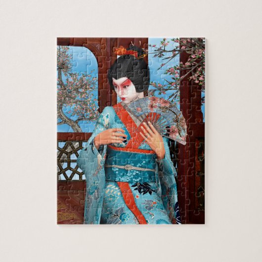 Puzzle Geisha (Vertical)