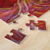 Puzzle - geisha peignant Nik Helbig (Côté)