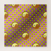Puzzle Gémeaux & Coq en Bois (Horizontal)