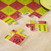 Puzzle Gémeaux & Tigre de feu (Côté)