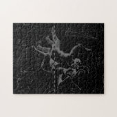 Puzzle Gemini Constellation Map Engraving par Hevelius (Horizontal)