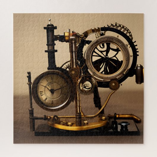 Puzzle Générateur de disrupteur céleste Steampunk (Vertical)