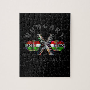 Puzzle Génération X Hongroise Skateboard dans les années