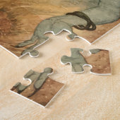 Puzzle Génie des nuits arabes par Edmund Dulac (Côté)